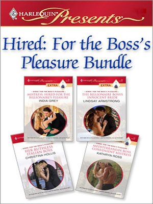 cover image of Hired: For the Boss's Pleasure Bundle